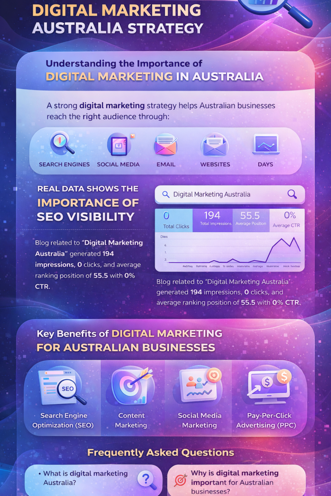 Digital Marketing Australia Strategy